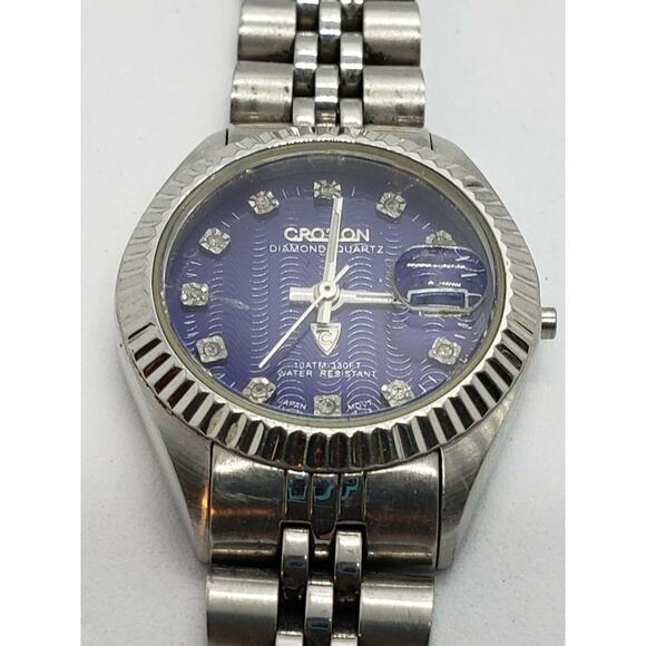 Croton Women's Watch 25mm Purple Dial